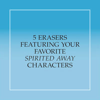 Spirited Away Eraser Set