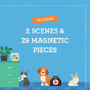 Shine Bright At the Vet Magnetic Dress Up