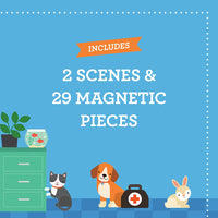 Shine Bright At the Vet Magnetic Dress Up