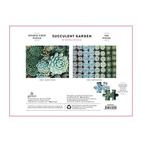 Succulent Garden 2-sided 500pc Puzzle