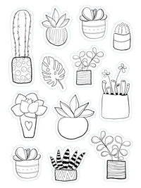 Color Your Own Stickers: 500 Stickers to Design, Color, and Customize