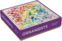 Rainbow Ornaments 500-PC Puzzle (Jigsaw Puzzle)