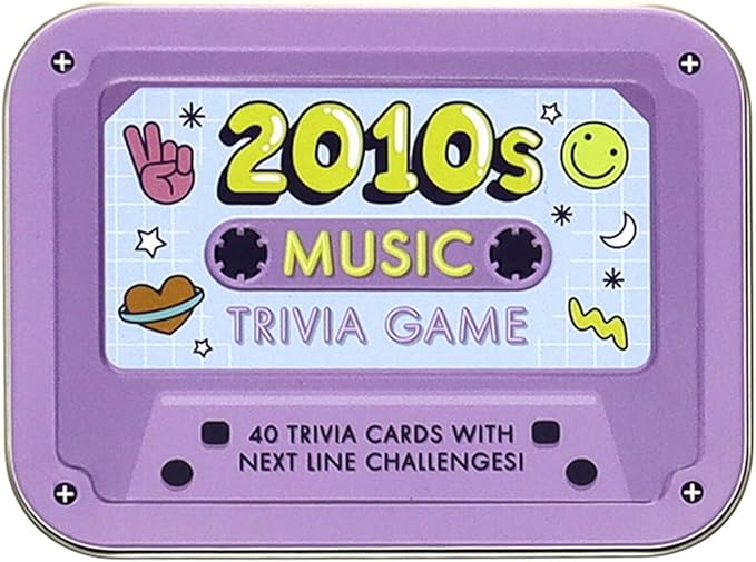 2010s Music Trivia Card Game