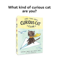The Curious Cat Club Deck: Playing Cards and Oracle Deck