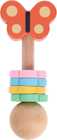 Butterfly Wooden Shaker