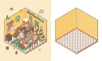 Cozy Christmas: Over 500 Reusable Stickers! (Cute 'n' Cozy Sticker Therapy Series)