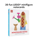 LEGO® Minifigure Notes: 20 Notecards and Envelopes