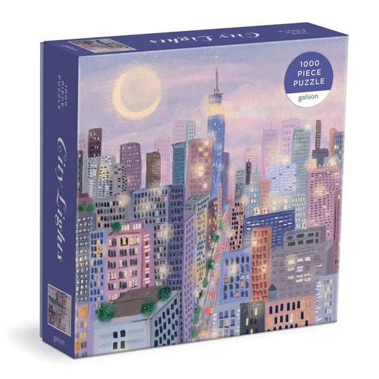 City Lights 1000 Pieces Puzzle