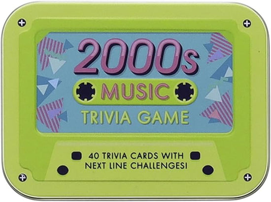 2000s Music Trivia Card Game