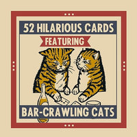 Last Call Cats Playing Cards