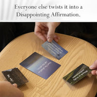 Disappointing Affirmations - Party Card Game