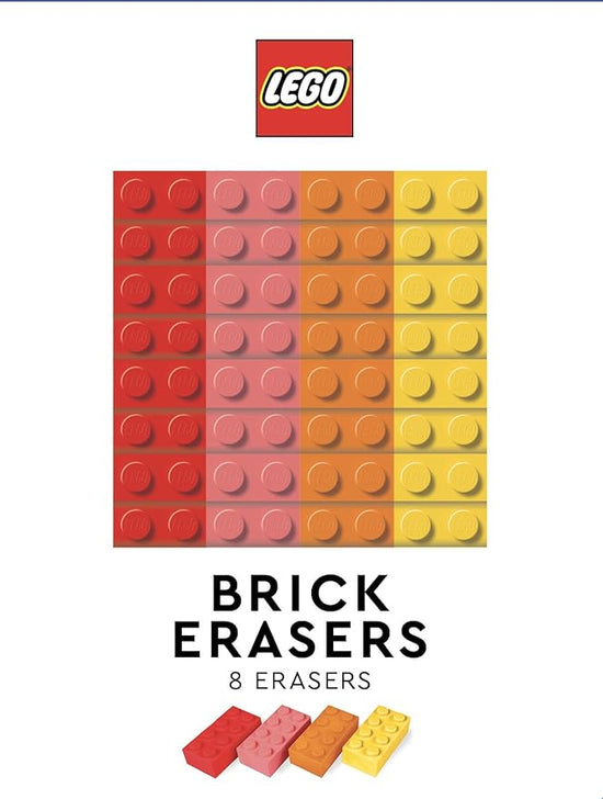 Lego Brick Erasers (Multicolor)