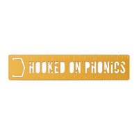 Hooked On Phonics Metal Bookmark Stencil