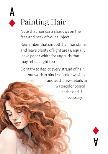 The Artful Hand Playing Cards: Watercolor Tips & Tricks
