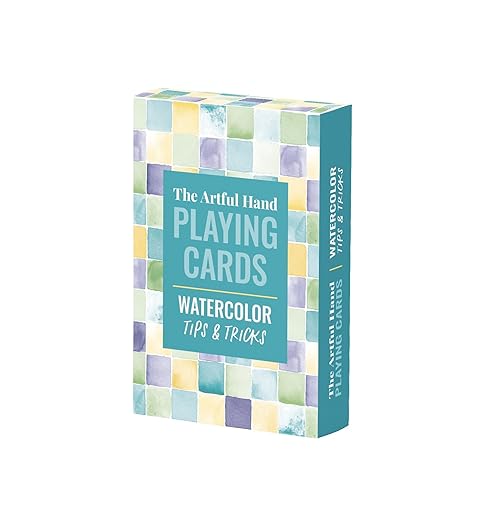 The Artful Hand Playing Cards: Watercolor Tips & Tricks