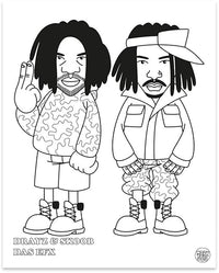 Hip Hop Coloring Book East Coast Edition