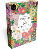 Around the World in 50 Orchids A 1000-piece jigsaw puzzle