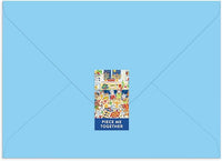 Happy Hanukcats Greeting Card Square Puzzle