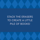 Bibliophile Erasers