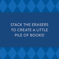 Bibliophile Erasers