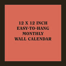 Classic Horror Movies 2026 Wall Calendar