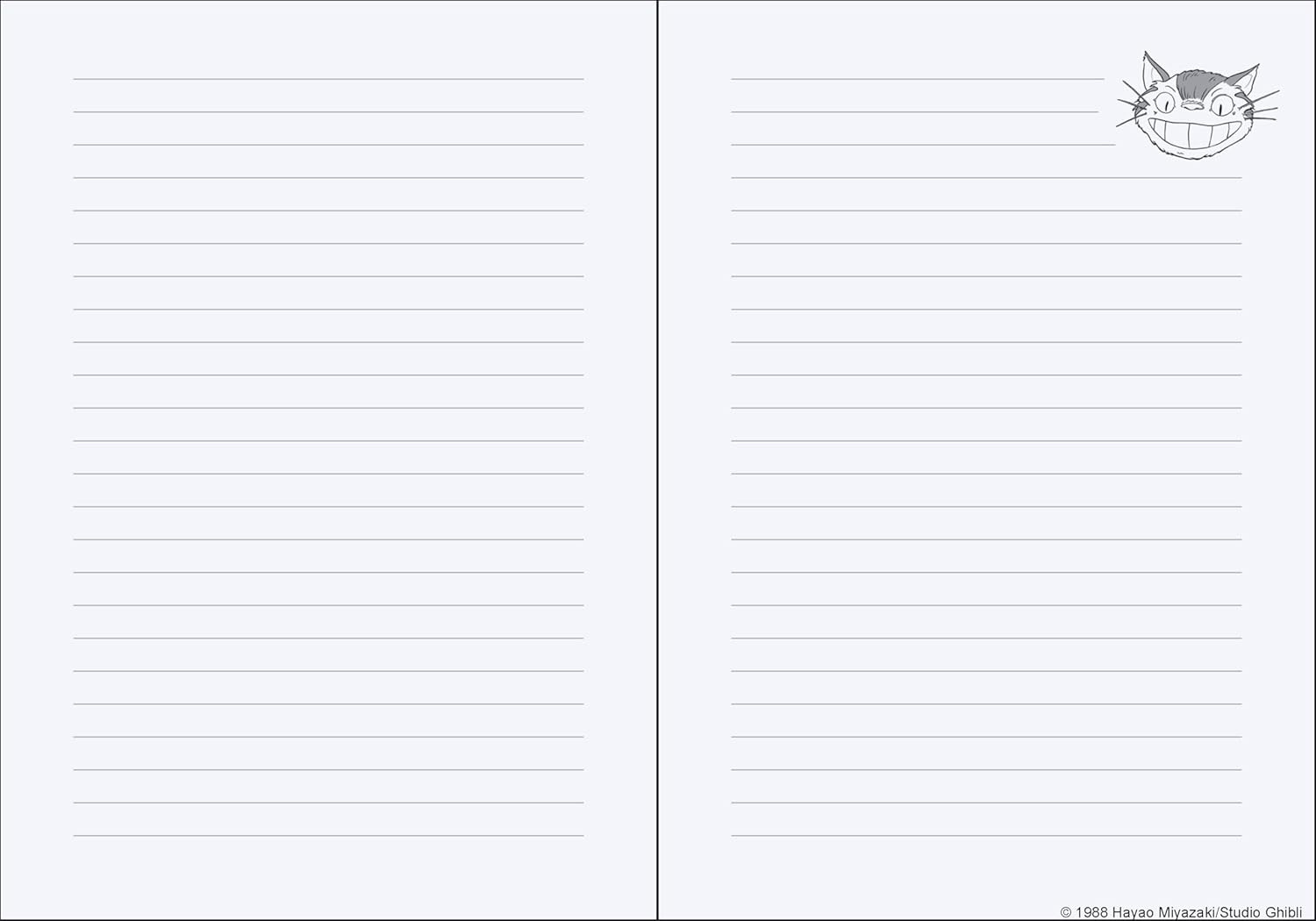 Studio Ghibli My Nei Totoro Journal