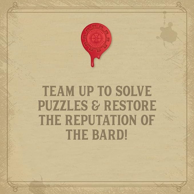 Timescape: Saving Shakespeare Escape Room Game