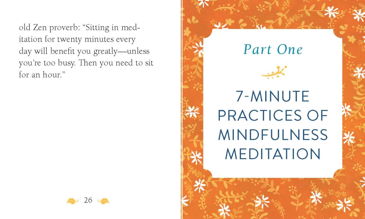 The Mini Book of Mindfulness: Simple Meditation Practices to Help You Live in the Moment