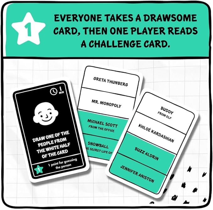 Even More Drawsome People Card Game