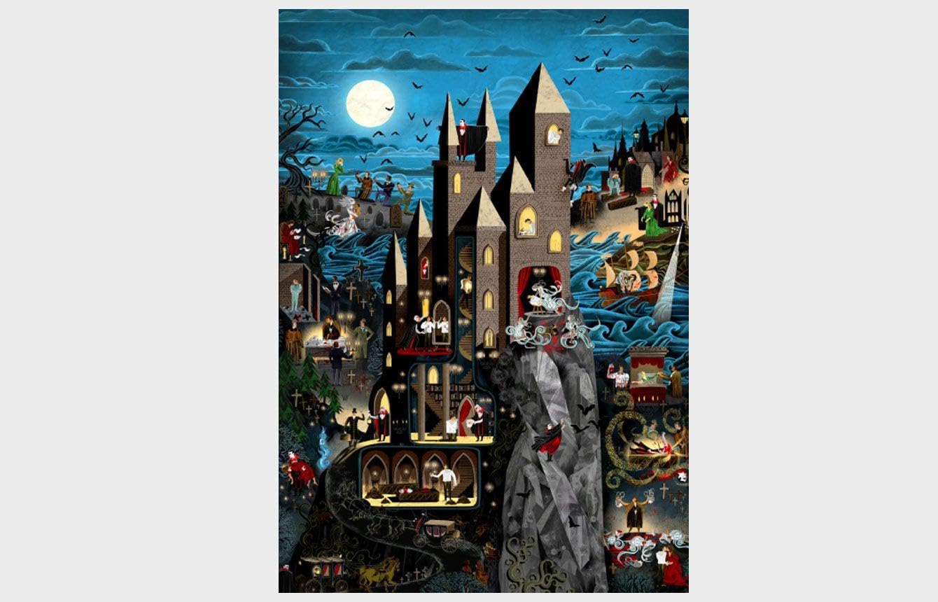 The World of Dracula Puzzle: 1,000 Pieces