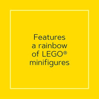 LEGO Minifigure Rainbow 1000-Piece Puzzle