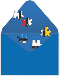 MoMA Mondrian Greeting Card Puzzle