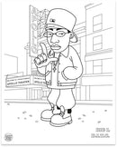 Hip Hop Coloring Book East Coast Edition