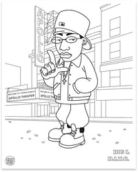 Hip Hop Coloring Book East Coast Edition