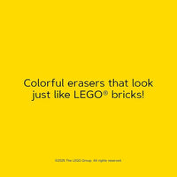 Lego Brick Erasers (Multicolor)