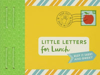 Little Letters for Lunch: Keep It Short and Sweet