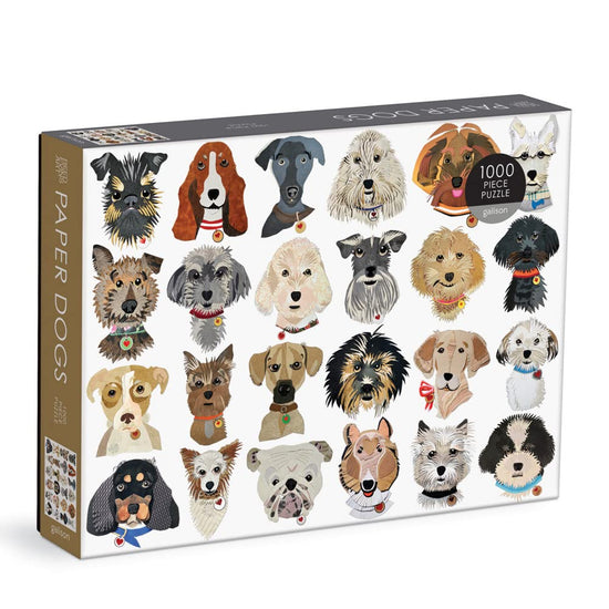 Paper Dogs Jigsaw Puzzle 1000 Pieces
