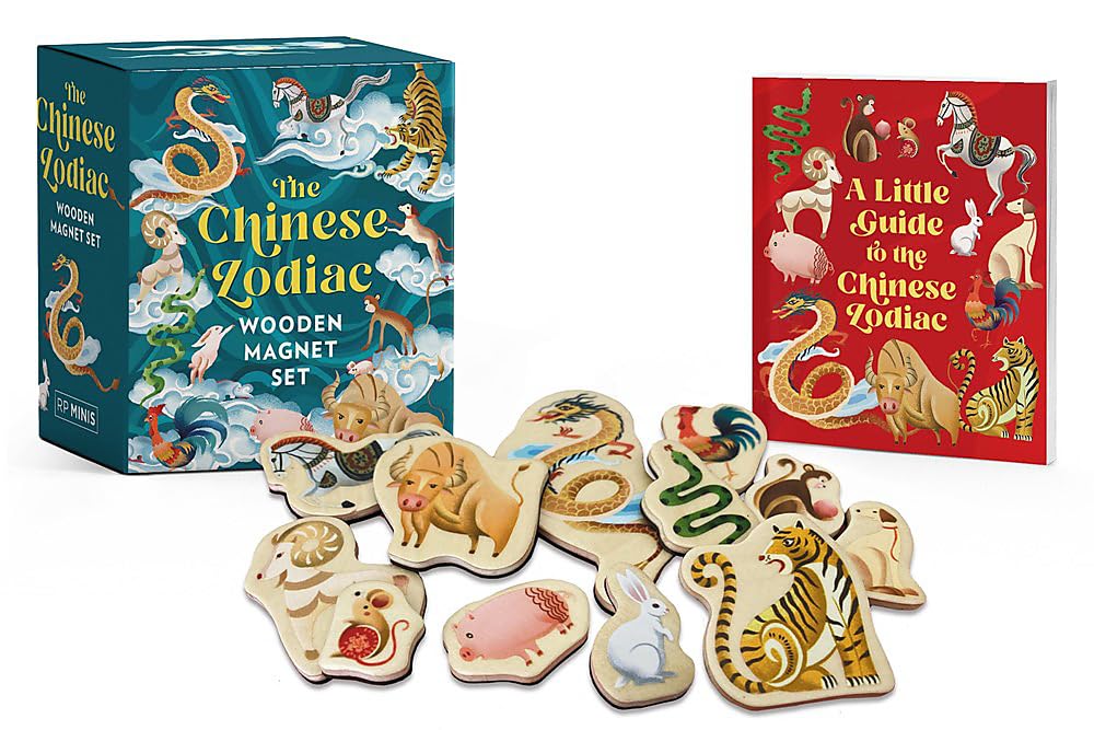 The Chinese Zodiac Wooden Magnet Set: A Little Guide to the Chinese Zodiac