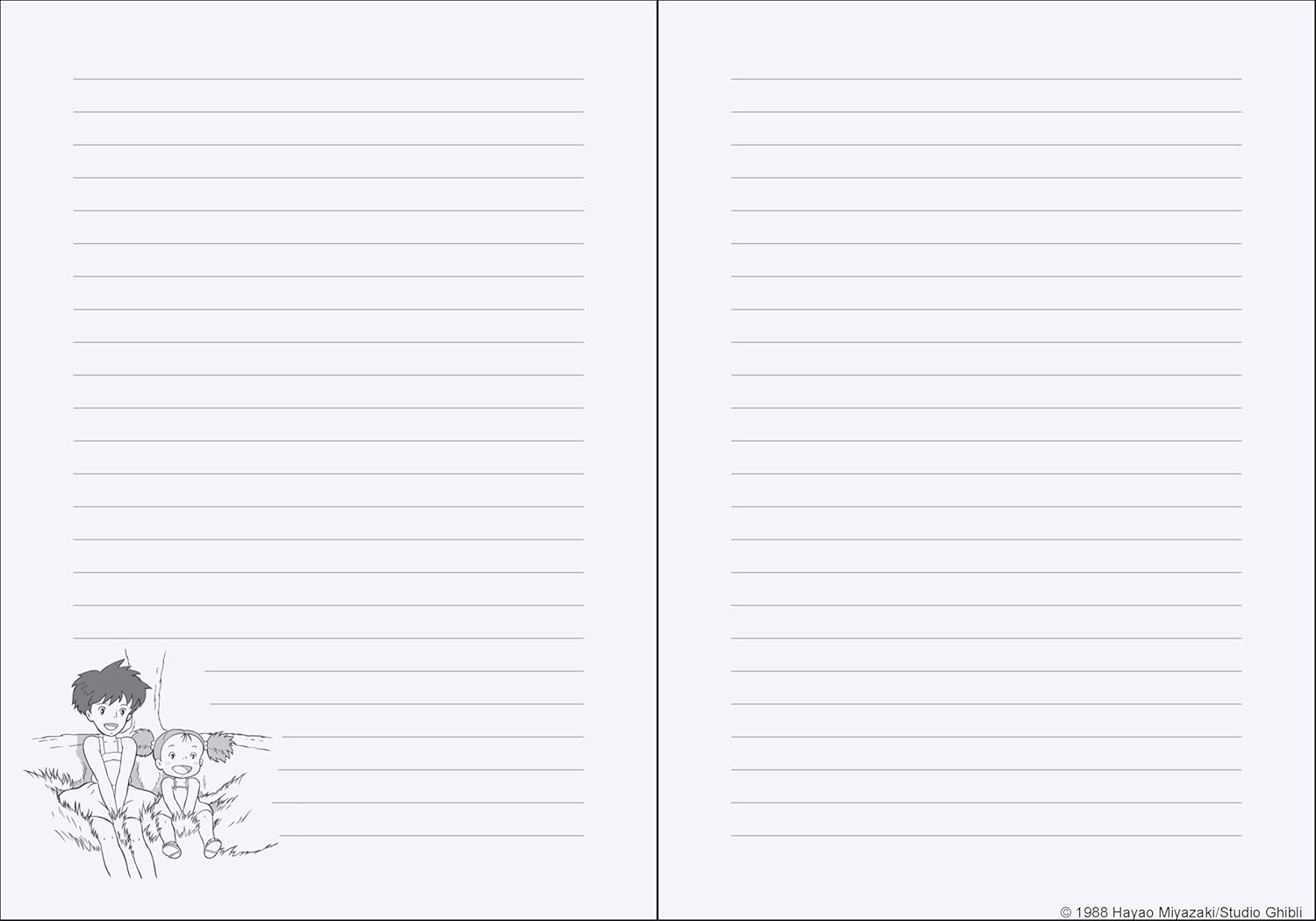 Studio Ghibli My Nei Totoro Journal