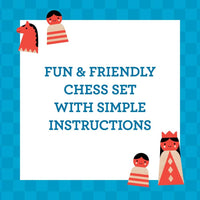 On the Move Wooden Chess Set