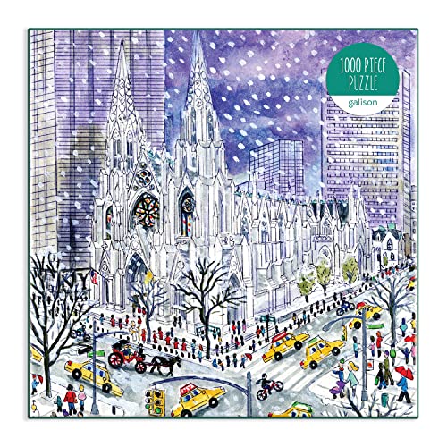 Michael Storrings St. Patricks Cathedral 1000 Piece Puzzle, [Various]