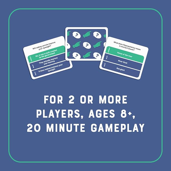 Bluff It Trivia Game