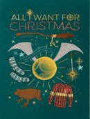 Harry Potter: All I Want For Christmas Embellished Card