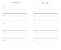 Marimekko One Line a Day (Blue Unikko) - A Five-Year Memory Book