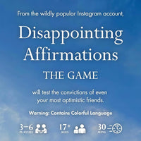 Disappointing Affirmations - Party Card Game