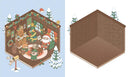 Cozy Christmas: Over 500 Reusable Stickers! (Cute 'n' Cozy Sticker Therapy Series)