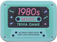 1980s Music Trivia Card Game