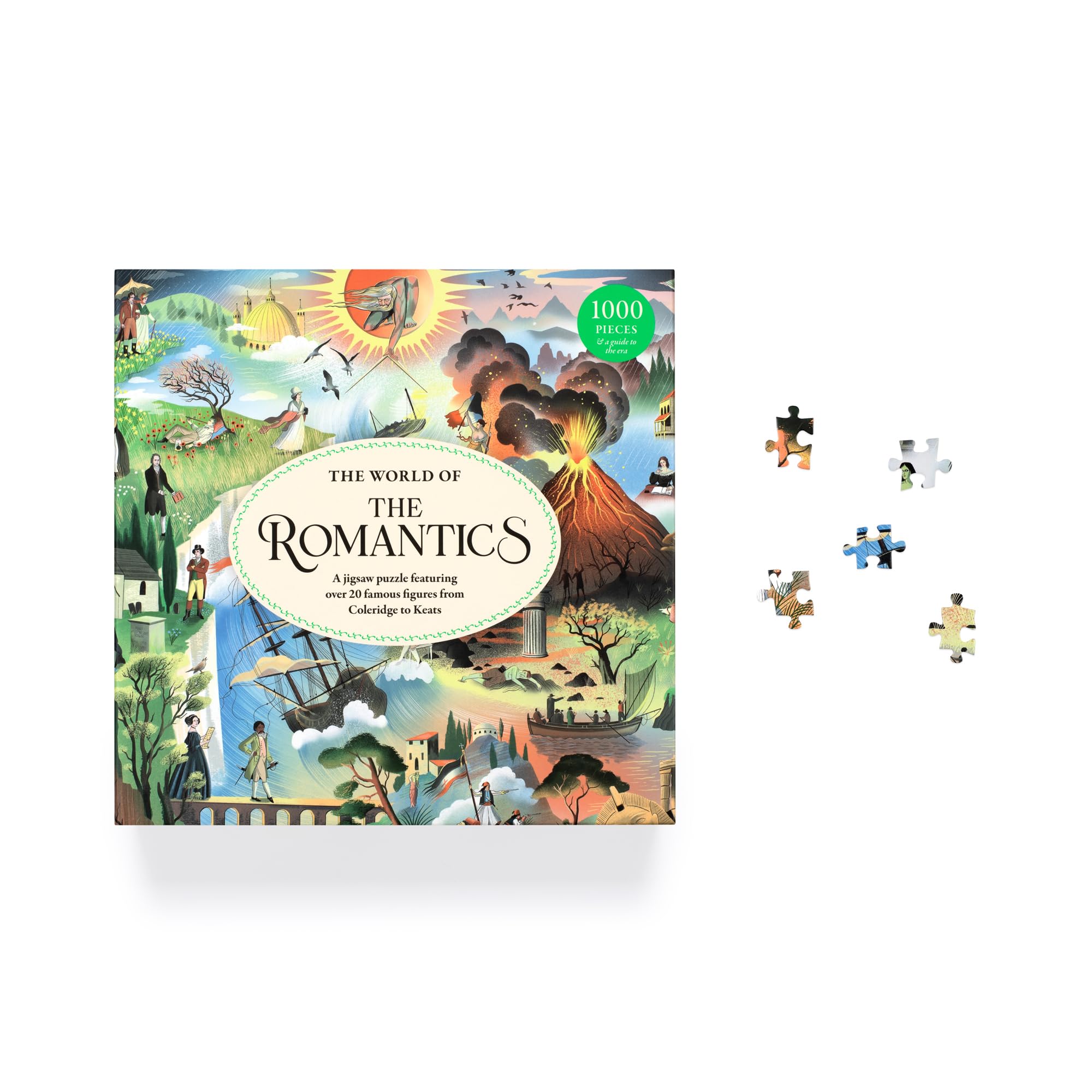 The World of the Romantics 1000 Piece Puzzle: A 1000-Piece Jigsaw Puzzle