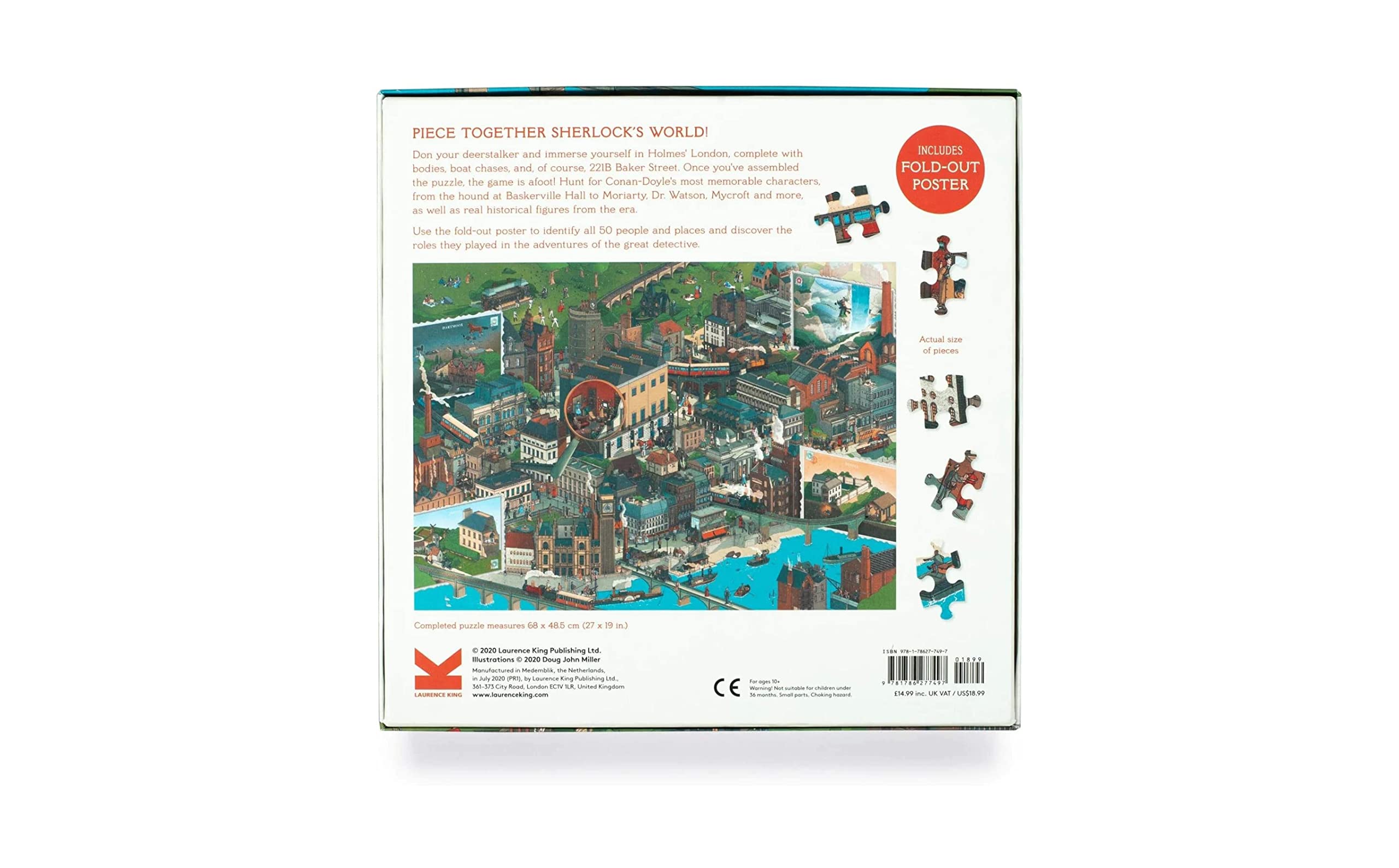 The World of Sherlock Holmes: A Jigsaw Puzzle, 1000