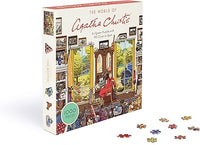 The World of Agatha Christie: 1000-piece Jigsaw Puzzle with 90 Clues to Spot, Puzzle for fans of Agatha Christie